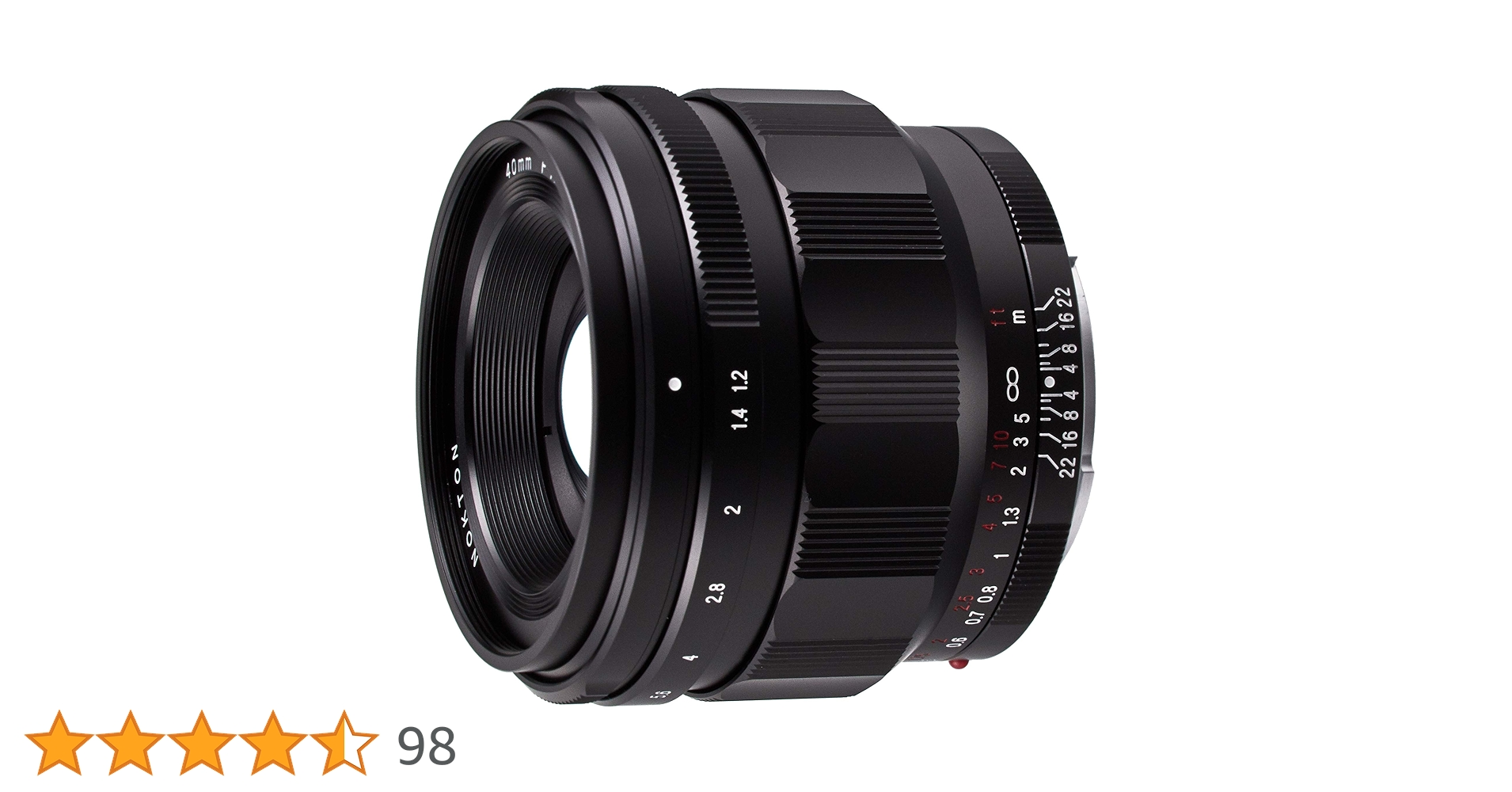 [送料込み]フォクトレンダー 40mm F1.2 レンズ　Eマウント Amazon.co.jp: Voigtlander Nokton 40mm f/1.2 非球面レンズ Sony E用